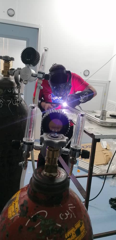 جوشکاری لوله های با فشار بالا